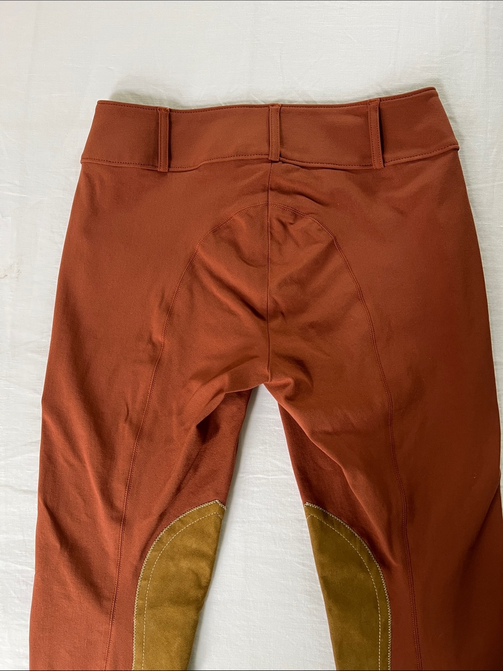 Women’s Low Rise Trophy Hunter Rust Riding Breeches - Picture 2 of 6